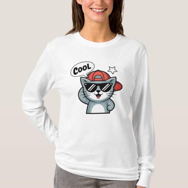 Cool Cat Swagger T-Shirt (Front)