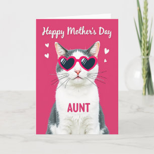 Cool Cat Sweet Mothers Card