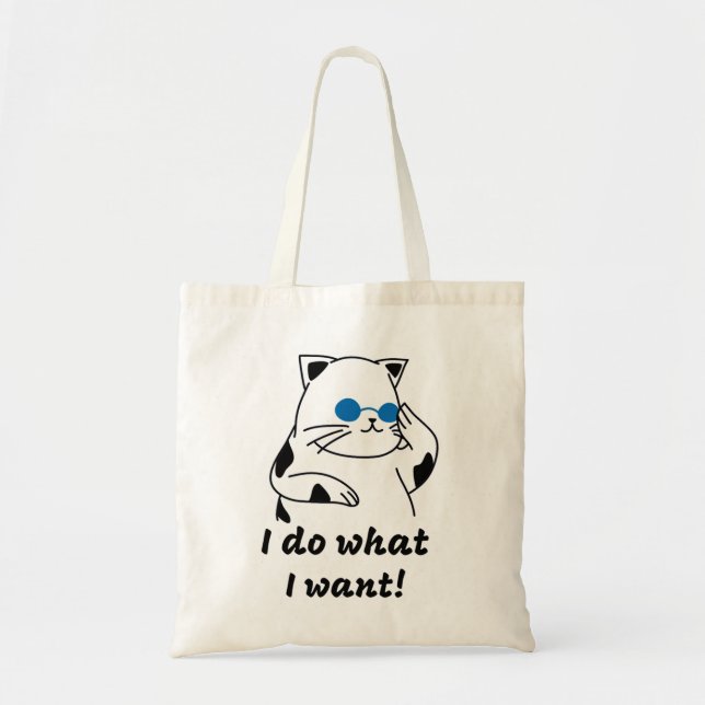 COOL CAT TOTE BAG (Front)
