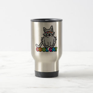 COOL CAT TRAVEL MUG
