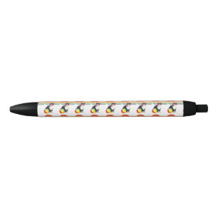 Cool Cat Vibes at Sunset Black Ink Pen