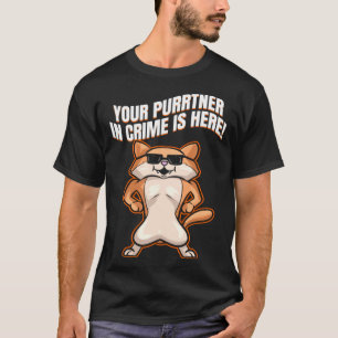 Cool Cat With Sun Glasses On Purrsday T-Shirt
