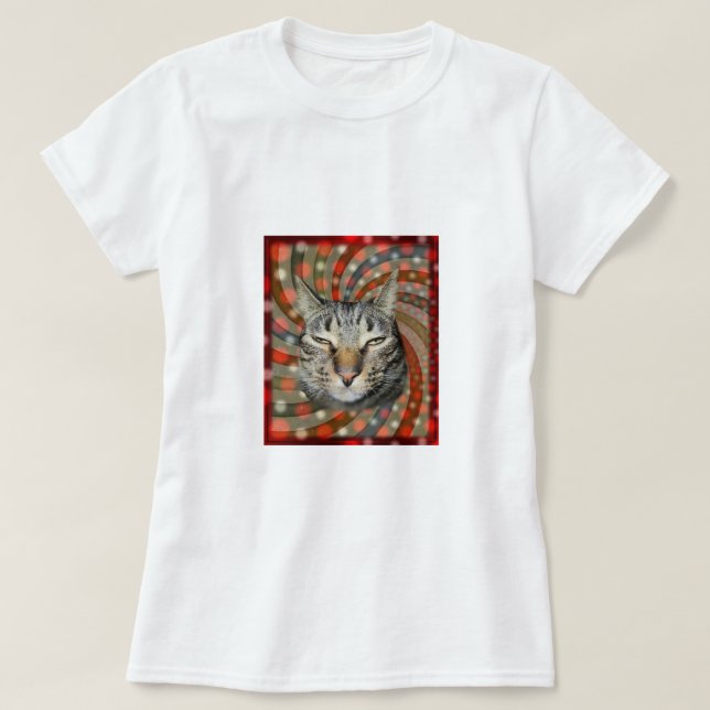 Cool Cat – YOU CAPTION Your Gift! T-Shirt (Design Front)