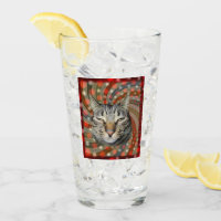 Cool Cat – YOU CAPTION Your Glass!