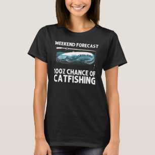 Cool Catfish Fishing For Men Women Catfishing Rod T-Shirt