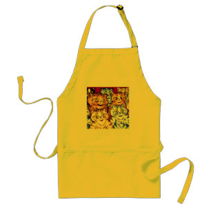 Cool Cats by Louis Wain Standard Apron