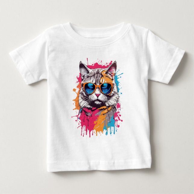 Cool Cats: “Call Me Apollo” Baby T-Shirt (Front)