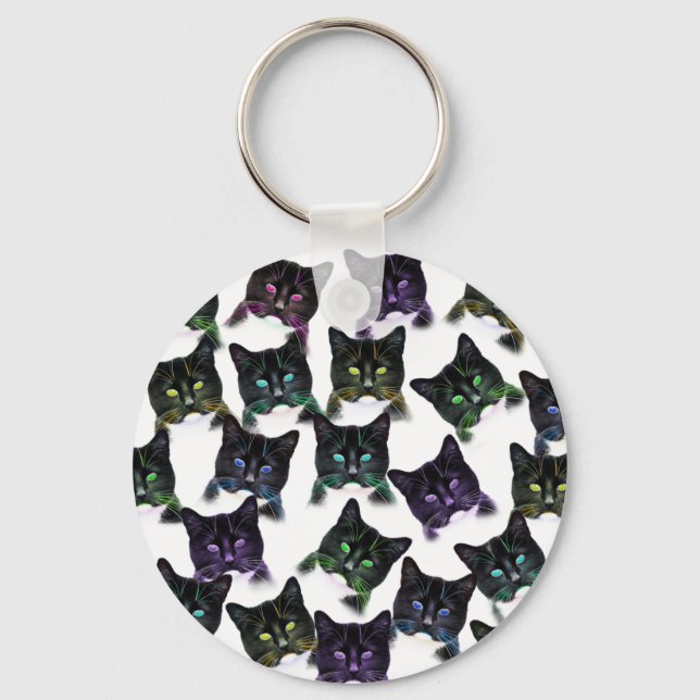 Cool Cats Key Ring (Front)