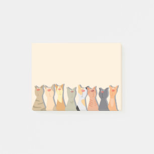 Cool Cats Post-it Notes