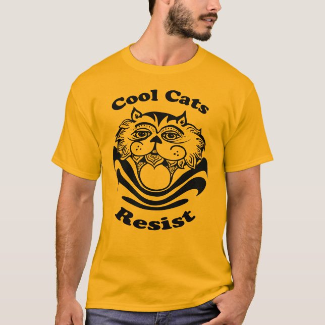 Cool Cats Resist T-shirt (Front)