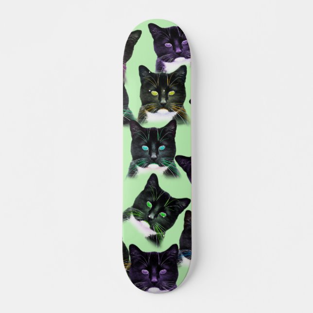 Cool Cats! Skateboard Deck (Front)