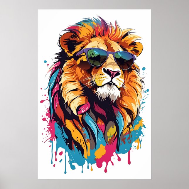 Cool Cats: The Lion Poster (Front)