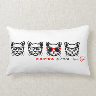 Cool Cats Throw Pillow