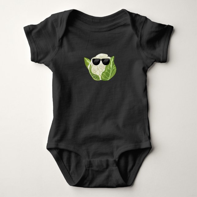 COOL CAULIFLOWER BABY BODYSUIT (Front)