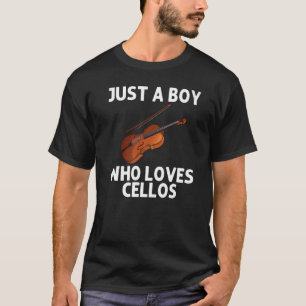 Cool Cello For Boys Kids Cello Player Musician Orc T-Shirt