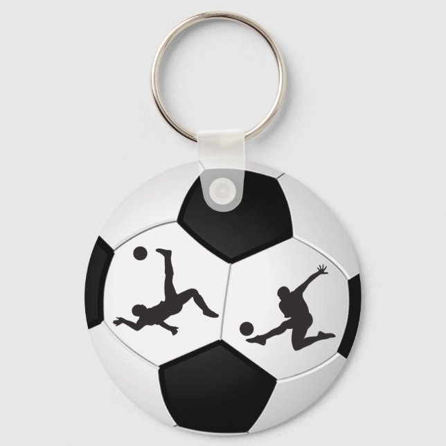Cool Cheap Soccer Gifts, Soccer Keychains (Front)