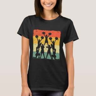 Cool Cheerleader Art Men Women Cheerleading Cheer T-Shirt