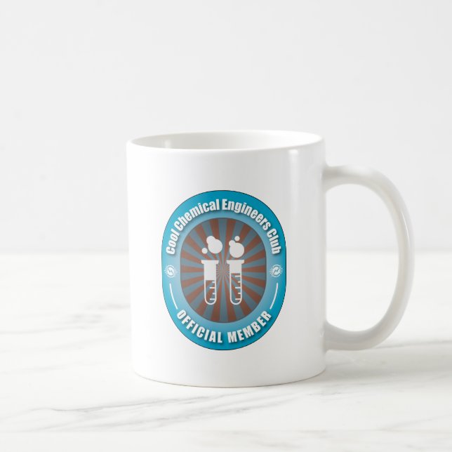 Cool Chemical Engineers Club Coffee Mug (Right)