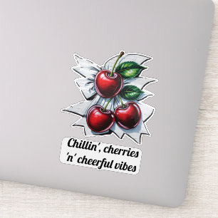 Cool Cherries Cheerful Vibes Summer Street Art