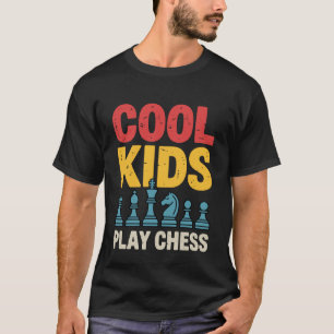 Cool Chess Art for Boys Girls Kids Chess Lover Che T-Shirt