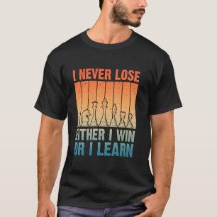 Cool Chess Art For Men Women Kids Chess Player Che T-Shirt