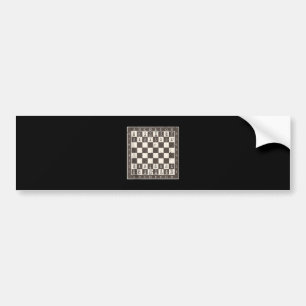 Cool Chess Board Halloween Costume Funny Lazy Bumper Sticker
