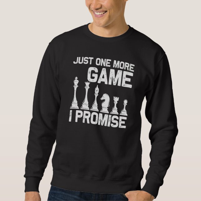 Cool Chess For Men Women Boys Girls Kids Chess Pla Sweatshirt (Front)