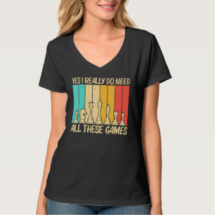 Cool Chess For Men Women Piece Chess Player Coach  T-Shirt