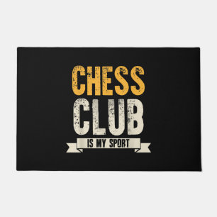 Cool Chess Player Lover Birthday Gift Chess Club Doormat