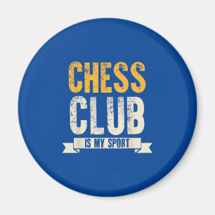 Cool Chess Player Lover Birthday Gift Chess Club Magnet