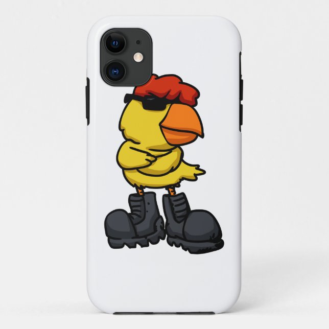 Cool Chick with sunglasses | choose back colour Case-Mate iPhone Case (Back)