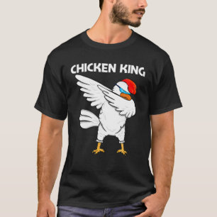 Cool Chicken Design For Men Dad Rooster Animal Bir T-Shirt