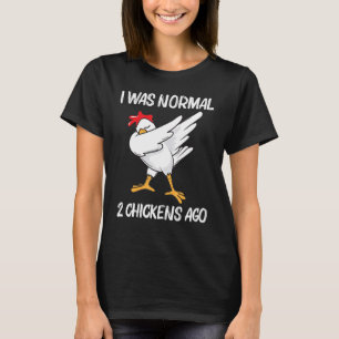 Cool Chicken For Men Women Dabbing Domestic Fowl P T-Shirt
