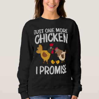 Cool Chicken For Men Women Rooster Hen Chicks Poul Sweatshirt