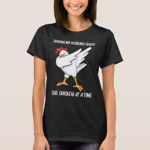 Cool Chicken For Women Mum Dabbing Domestic Fowl P T-Shirt