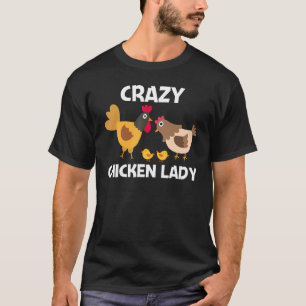 Cool Chicken For Women Mum Rooster Hen Chicks Poul T-Shirt