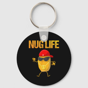 Cool Chicken Nugget Art For Boys Kids Chicken Nugg Key Ring