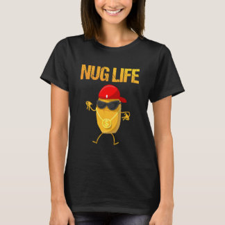 Cool Chicken Nugget Art For Boys Kids Chicken Nugg T-Shirt