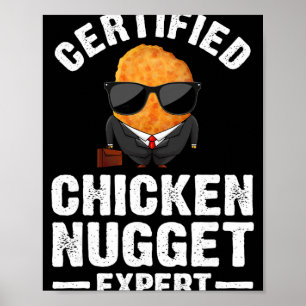 Cool Chicken Nugget For Men Women Kids Nug Life Fo Poster