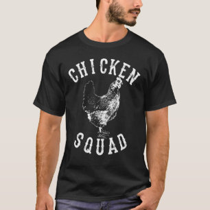 Cool Chicken Squad  Chick Group Bird Lover Fan T-Shirt
