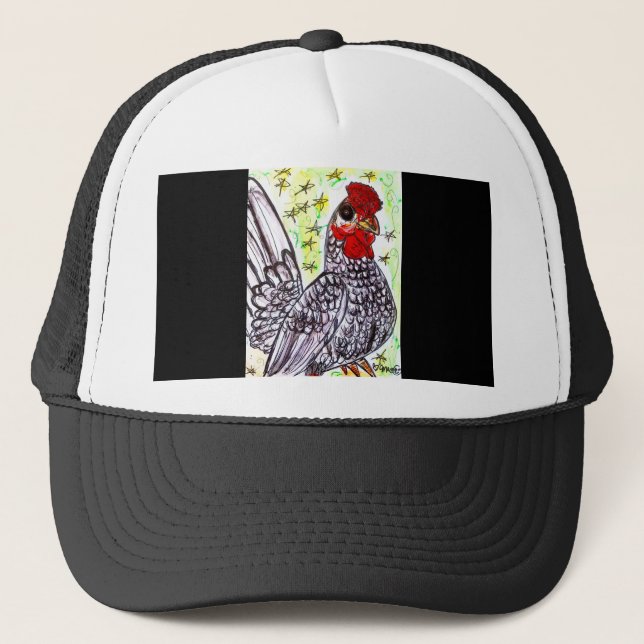 Cool Chicken Trucker Hat (Front)