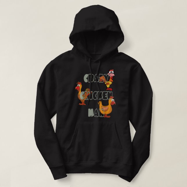 Cool Chicken Whisperer For Men Women Chicken Lover Hoodie (Design Front)