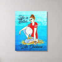 Cool Chicks | Chicken Art 