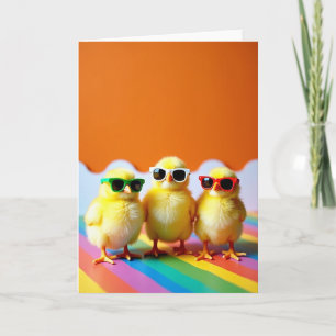 Cool Chicks Fun Sunshine Card