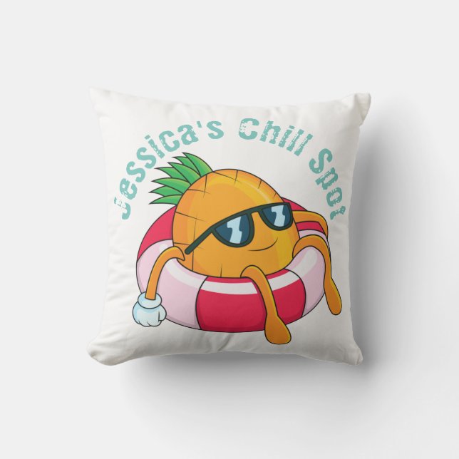 Cool Chill Pineapple Cushion (Front)