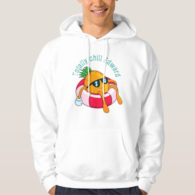 Cool Chill Pineapple Hoodie (Front)