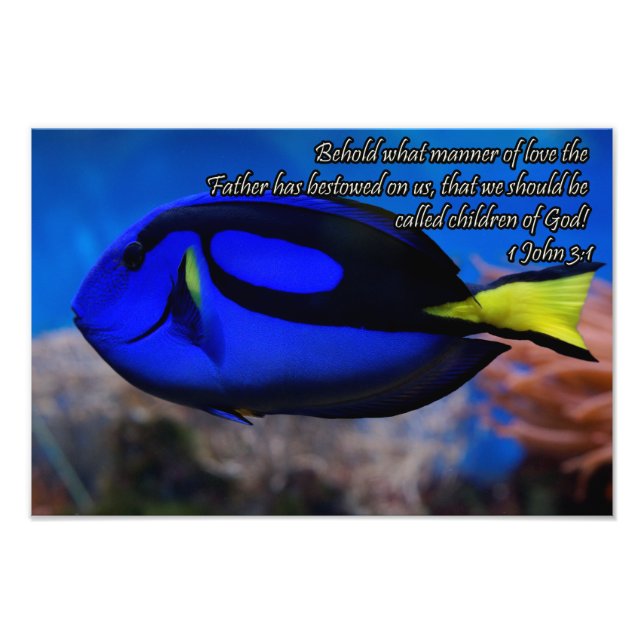 Cool Christian Bible Quotes Inspirational Sayings Photo Print (Front)