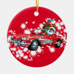 Cool Christmas! Ceramic Tree Decoration