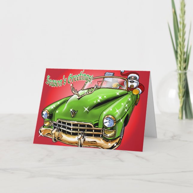 Cool Christmas! Holiday Card (Front)