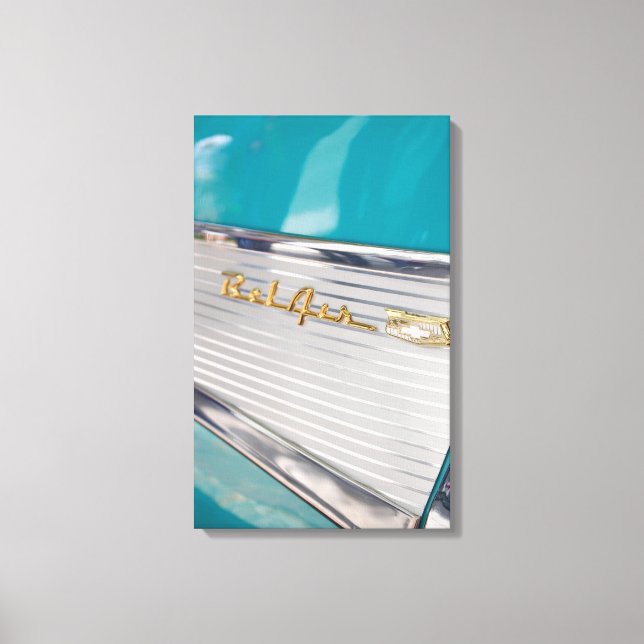 Cool Chrome Canvas Print (Front)